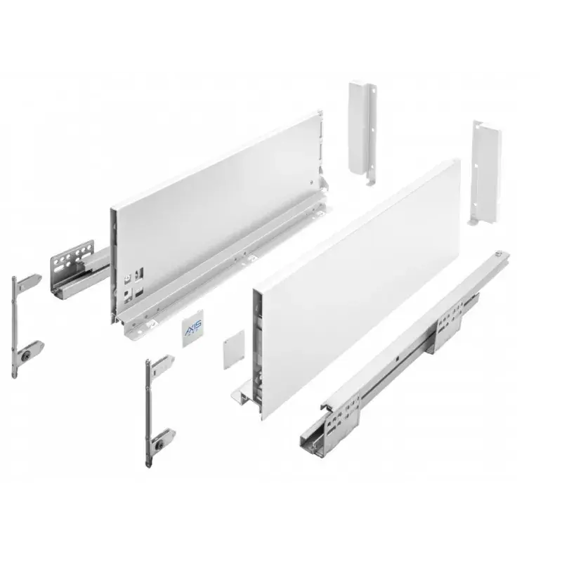 Oferta limitowana Szuflada AXISPRO, wysoka H-168mm, 550mm, biała