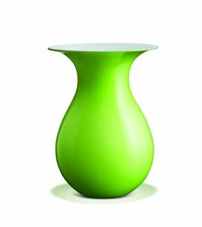 Holmegaard Shape - Wazon 21 cm Zielony Szybka wysyłka