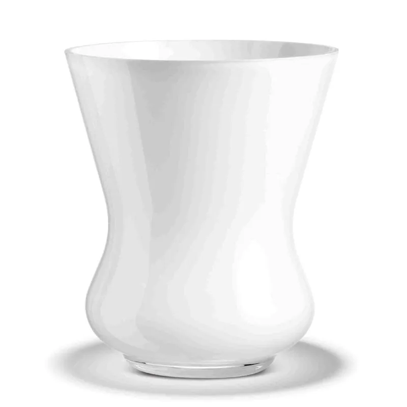 Holmegaard JEB 65 - Wazon Opal 14 cm - Biały Oferta czasowa