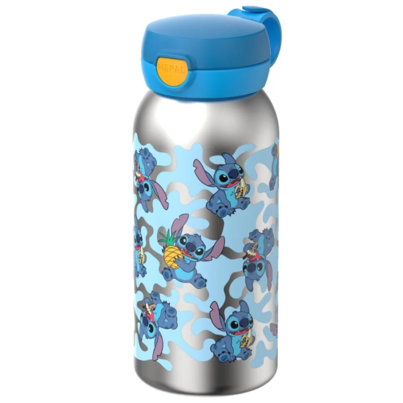 Wybór klientów Butelka stalowa Flip Cap Campus 600 ml Stitch 107489065403