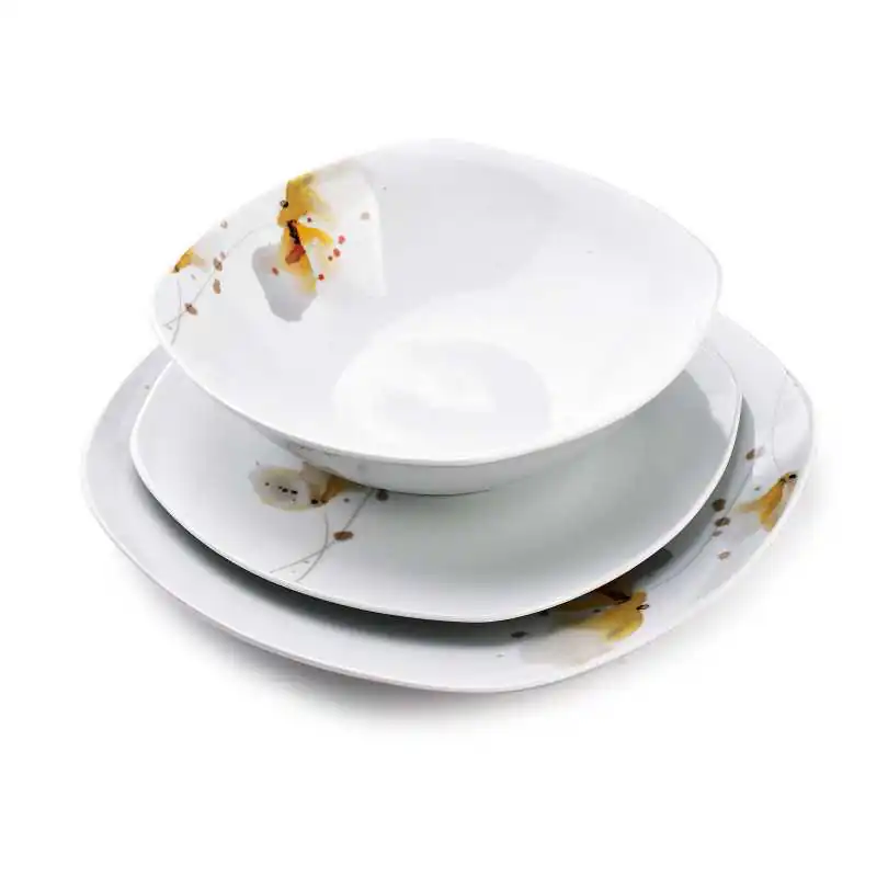 Promocja BLOSSOM BEIGE Komplet obiadowy 18 elementów