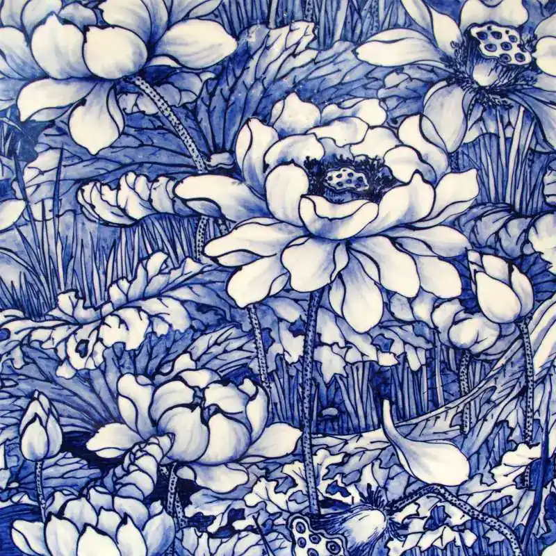 SERWETKI 3-W 33X33CM Peper+Designniebieskie kwiaty 20szt Rabat