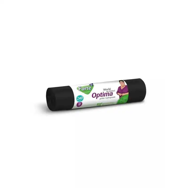 FORTE Worki na śmieci LDPE 240L 10szt OPTIMA Nowość