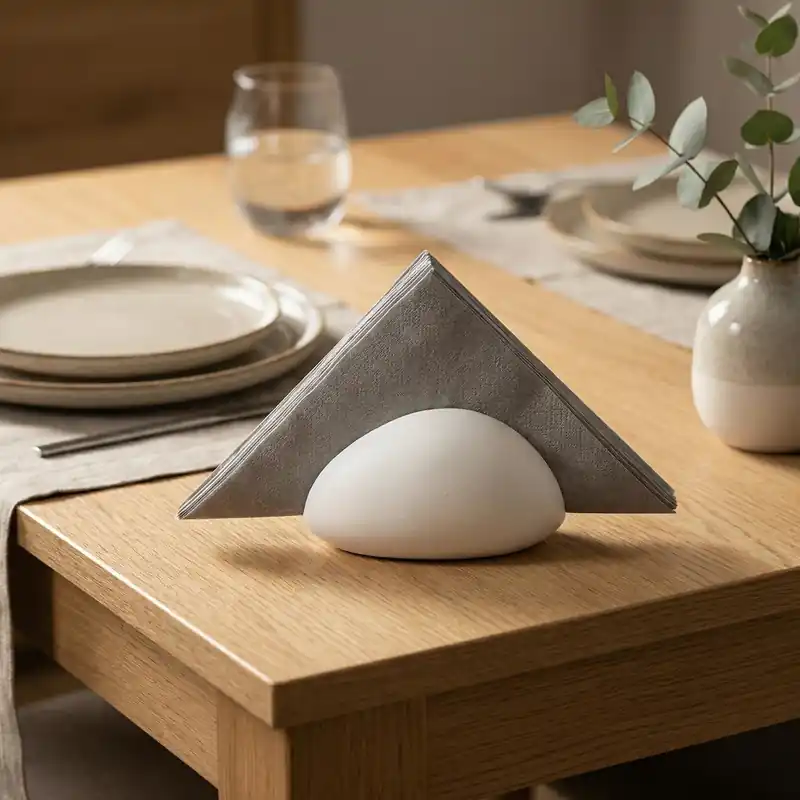 TESCOMA Fancy Home Stones biały - serwetnik ceramiczny Hit cenowy