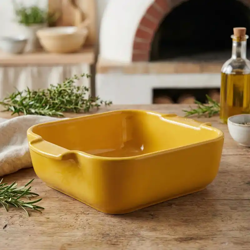 Wybór klientów PEUGEOT Appolia 29,5 cm żółte - naczynie żaroodporne do zapiekania ceramiczne