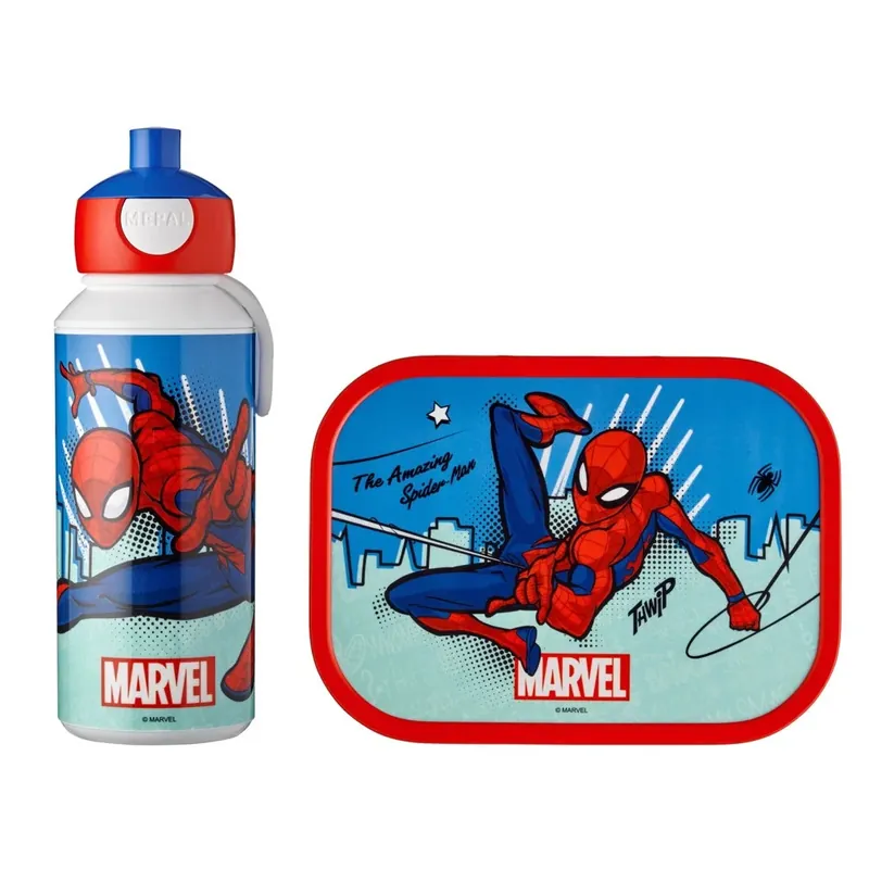 MEPAL Campus Spiderman - bidon i śniadaniówka plastikowa Okazja