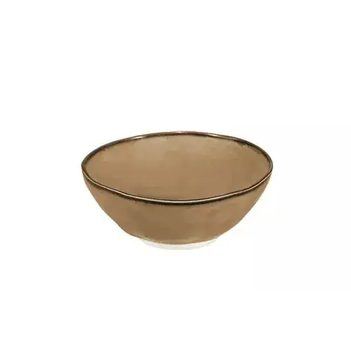 TESCOMA Living Bowl 15 cm brązowa - miska / salaterka porcelanowa Szybka wysyłka