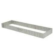 Wybór klientów de Buyer Rant prostokątny perforowany 350x100 mm
