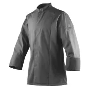 Ograniczona ilość Robur Bluza kucharska z długim rękawem szara XXXL unisex | Siaka