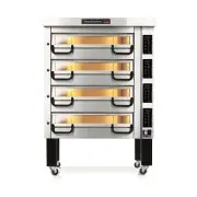 Hit sprzedaży Pizza Master Piec do pizzy 4-komorowy 4x9x⌀25 cm | Modular PM 800