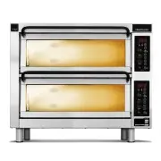Wyprzedaż Pizza Master Piec do pizzy 2-komorowy 4x⌀25 cm - 2 piętra | CounterTop 350