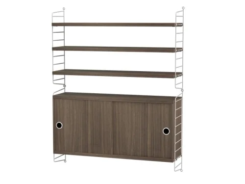 Kup teraz STRING konfiguracja LIVING ROOM I orzech/szara