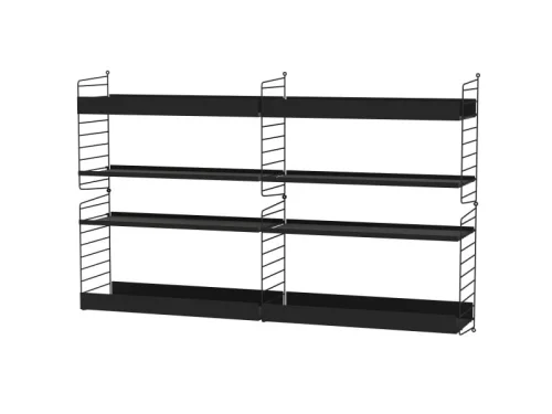 Szybka dostawa STRING konfiguracja LIVING ROOM L czarna