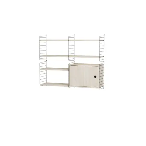 STRING konfiguracja LIVING ROOM R jesion/szara Nie przegap
