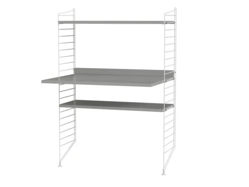 Darmowy zwrot STRING konfiguracja WORKSPACE H szara/biała