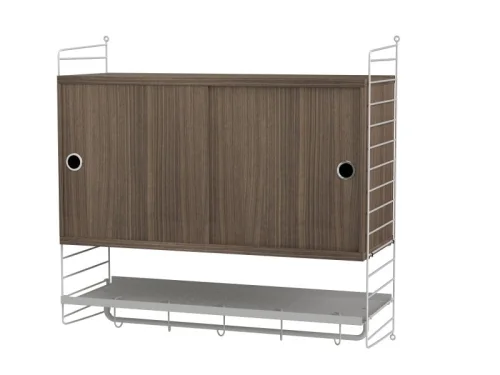 Kup online STRING konfiguracja BEDROOM F orzech/szara