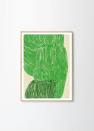 Premium THE POSTER CLUB druk artystyczny GREEN OCEAN