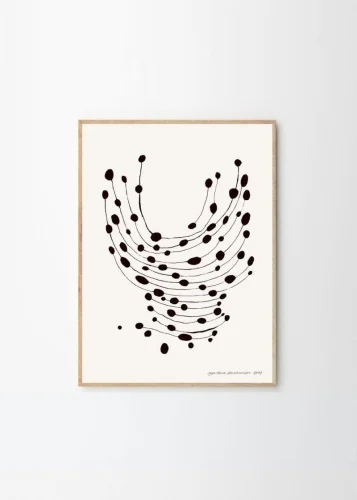 THE POSTER CLUB druk artystyczny DANCING DOTS Najlepsza cena