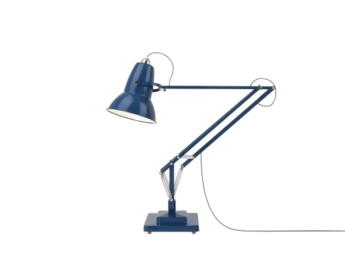 Hit sprzedaży ANGLEPOISE lampa podłogowa ORIGINAL 1227 GIANT marine blue