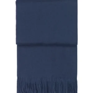 Bezpieczna płatność ELVANG pled wełniany CLASSIC dark blue