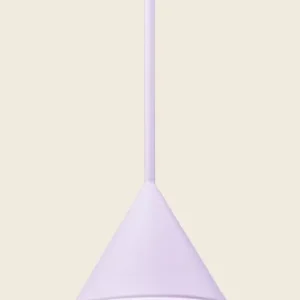 Darmowy zwrot SCHNEID lampa wisząca FIGURA CONE liliowa
