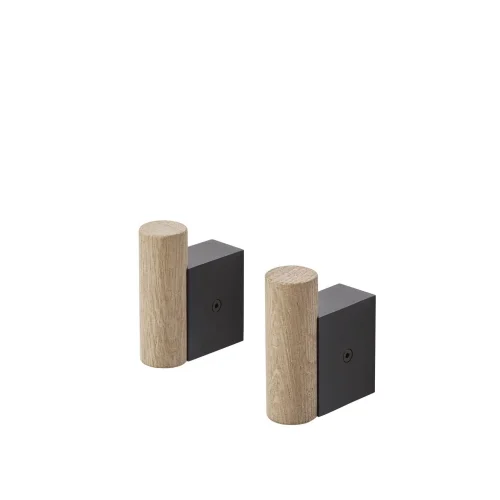 MUUTO wieszak ATTACH czarny zestaw 2 szt. Kup teraz