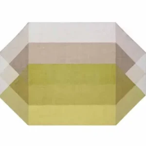 GAN RUGS dywan DIAMOND różowy/żółty Promocja