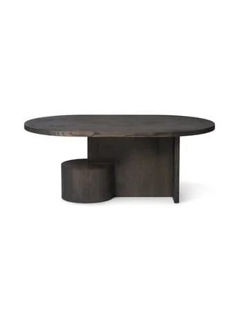 Nie przegap FERM LIVING stolik kawowy INSERT jesion czarny