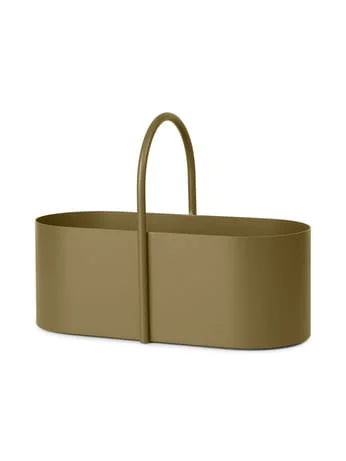Łatwy zwrot FERM LIVING pudełko GRIB TOOLBOX oliwka