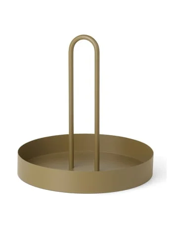 Nowy FERM LIVING tacka GRIB oliwka