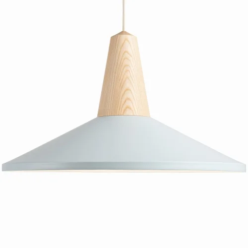 Zamów teraz SCHNEID lampa wisząca EIKON SHELL jesion/ błękitny