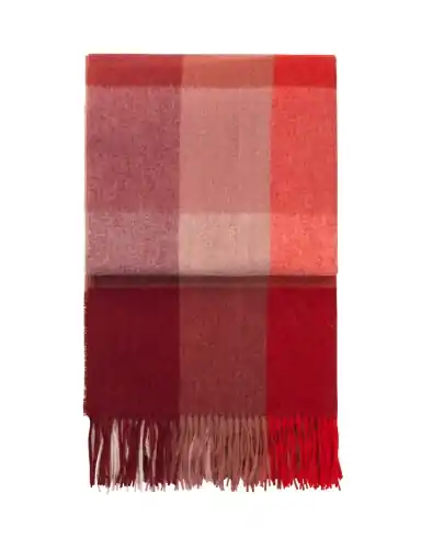 Promocja ELVANG pled INCA STONES red