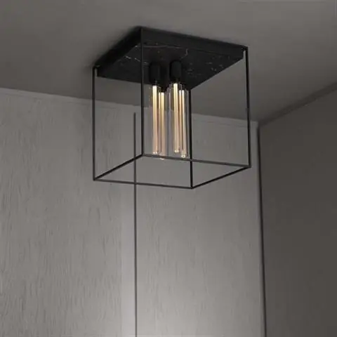 Hit cenowy LAMPA SUFITOWA CAGED CEILING 4.0 BLACK MARBLE | BUSTER + PUNCH