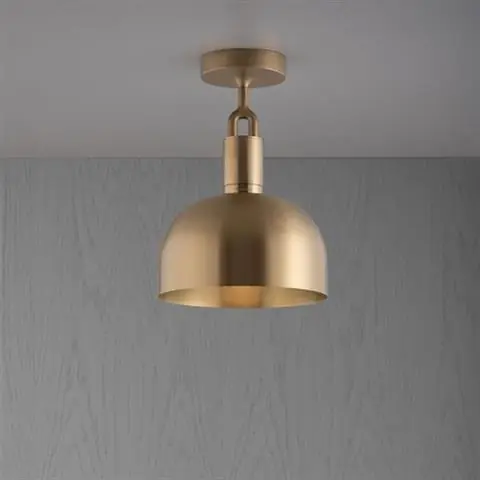LAMPA SUFITOWA FORKED CEILING SHADE MEDIUM BRASS | BUSTER + PUNCH Sprawdź teraz