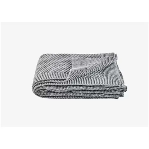 PLED SOFT COLLECTION THROW DARK GREY | BOLIA Ostatnia szansa
