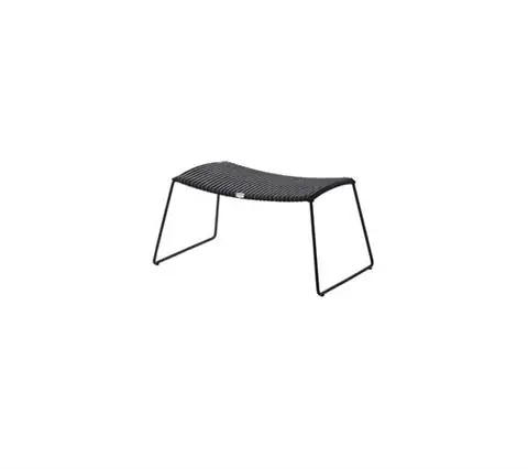 Najlepsza cena PODNÓŻEK OGRODOWY BREEZE FOOTSTOOL BLACK | CANE-LINE