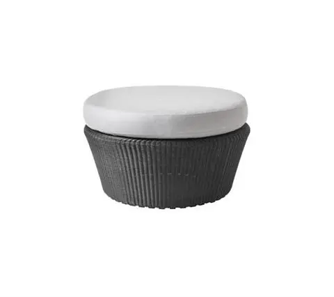 Hit sprzedaży PODNÓŻEK OGRODOWY KINGSTON LARGE GRAPHITE | CANE-LINE