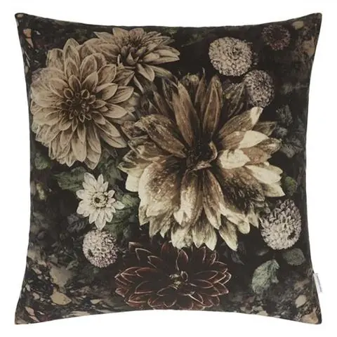 Premium PODUSZKA DEKORACYNA DAHLIA NOIR SLATE | DESIGNERS GUILD