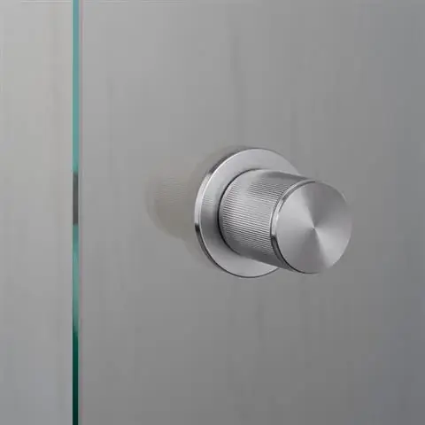 Zniżka ATRAPA GAŁKI STAŁA FIXED DOOR KNOB SINGLE-SIDED LINEAR STEEL | BUSTER + PUNCH