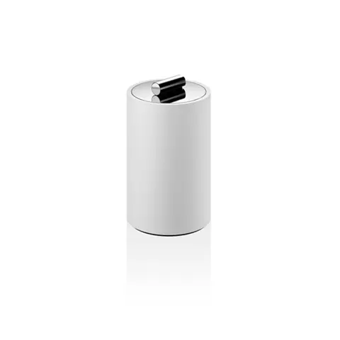 POJEMNIK KOSMETYCZNY WHITE STONE DMD M CHROM | DECOR WALTHER Premium