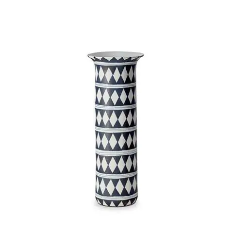 Oferta limitowana PORCELANOWY WAZON TRIBAL DIAMOND LARGE | L'OBJET