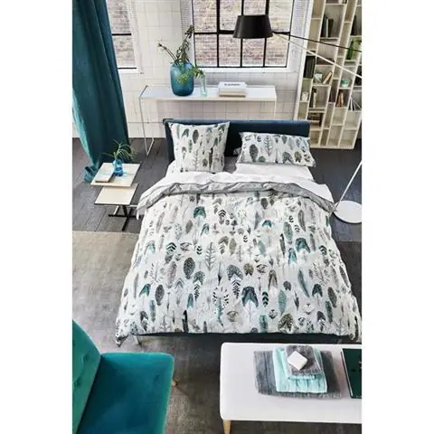 Nowość POSZWA NA KOŁDRĘ QUILL DUCK EGG | DESIGNERS GUILD