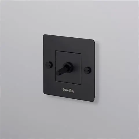 Okazja EU WŁĄCZNIK 1G TOGGLE SWITCH CROSS BLACK Z LOGO | BUSTER + PUNCH