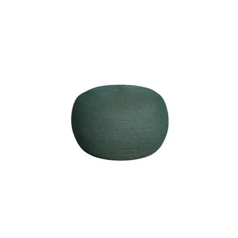 Wyprzedaż PUF OGRODOWY CIRCLE ROUND DARK GREEN | CANE-LINE