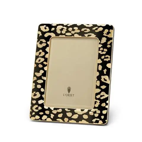 Wyprzedaż RAMKA NA ZDJĘCIA LEOPARD GOLD | L'OBJET