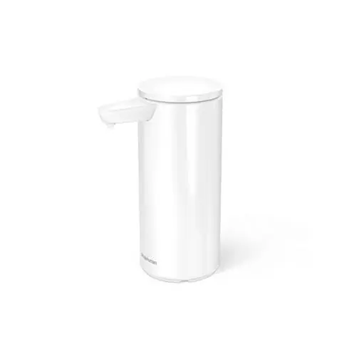 SIMPLEHUMAN | DOZOWNIK BEZDOTYKOWY AKUMULATOROWY BIAŁA STAL 266 ml Nowy