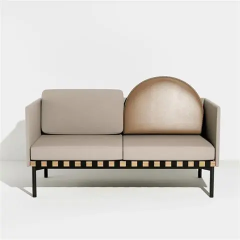 SOFA2 OSOBOWA GRID GREY-BEIGE | PETITE FRITURE Zamów dziś