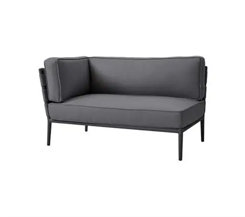 SOFA OGRODOWA 2 OSOBOWA CONIC AIR TOUCH MODUŁ PRAWY | CANE-LINE Kup teraz