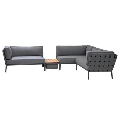 SOFA OGRODOWA CONIC 2 GREY | CANE-LINE Kup online