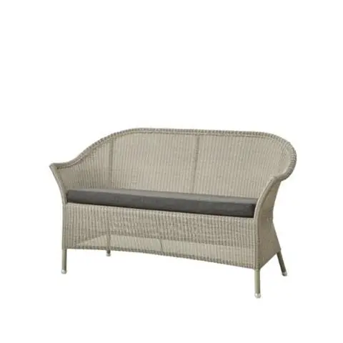 Cena promocyjna SOFA OGRODOWA LANSING TAUPE BLACK | CANE-LINE